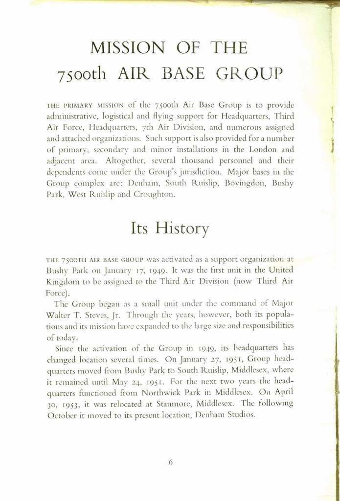 3rd Air Force South Ruislip