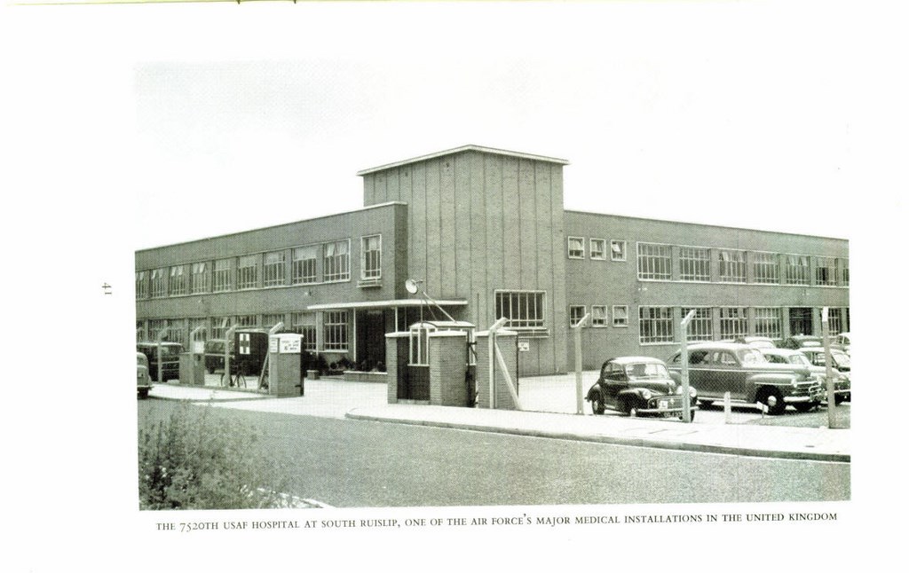 7500th air force base ruislip Hospital