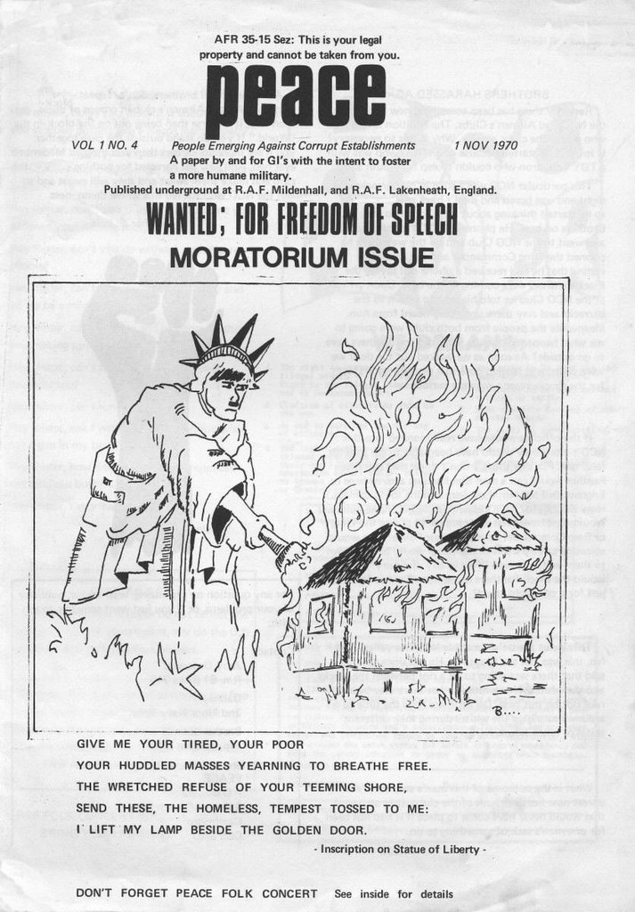 1970 Peace Magazine Page 1