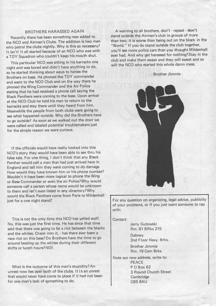 1970 Peace Magazine Page 2