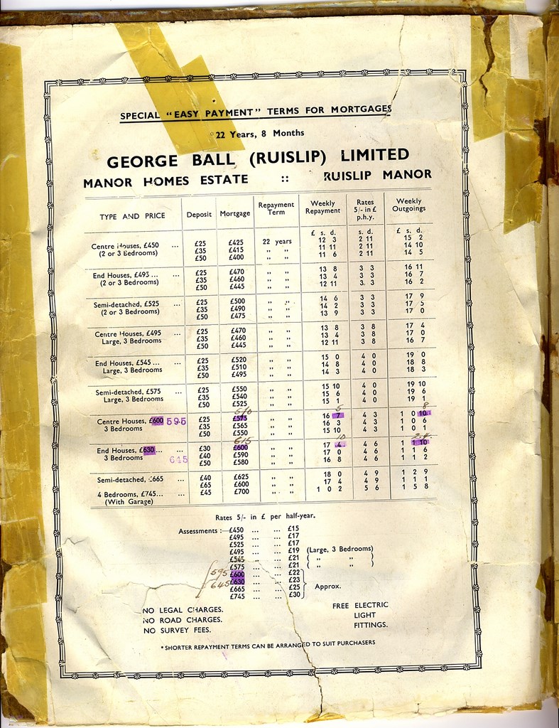 Manor Homes 1930's sales brochure page 2