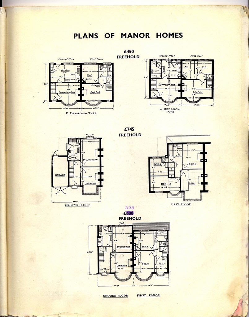 Manor Homes 1930'S Sales Brochure Page 11