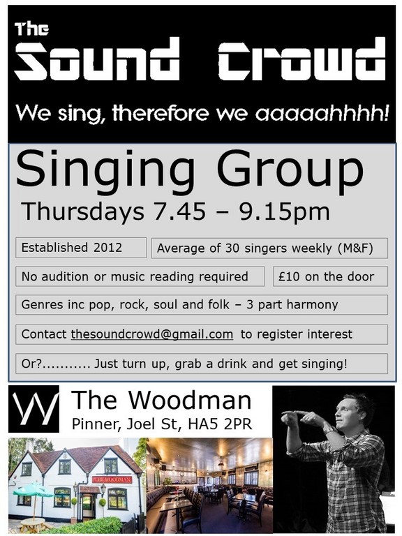 Sound Crowd Ruislip at The Woodman