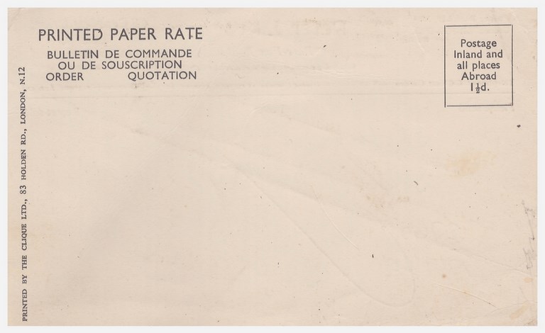 Peter J Kroger postcard